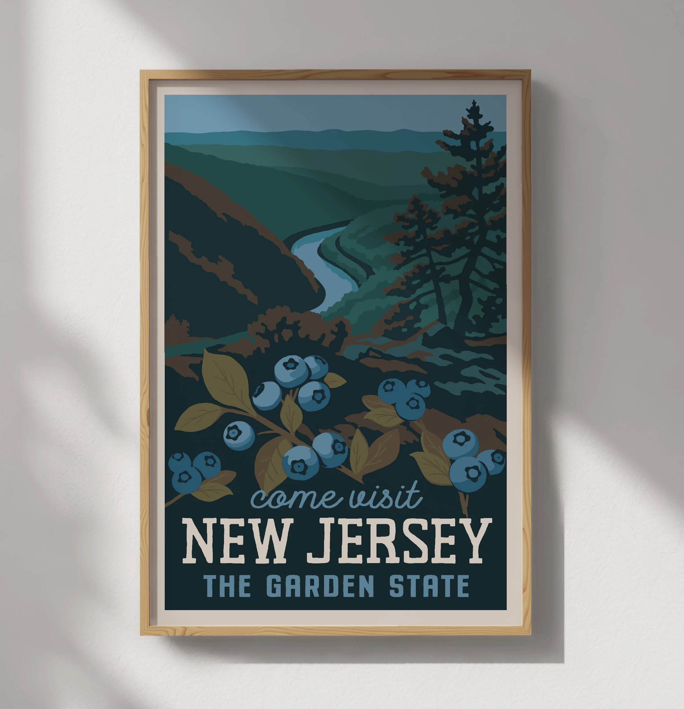 New Jersey Travel Poster